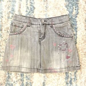 1989 Place Denim Skirt Sz 6x 7 GUC